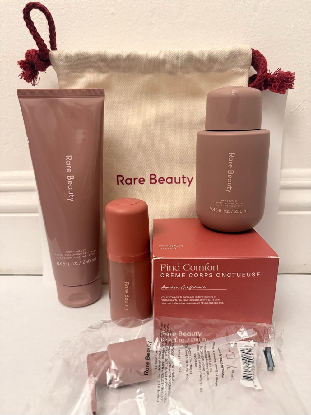 Rare Beauty Find Comfort Body Set